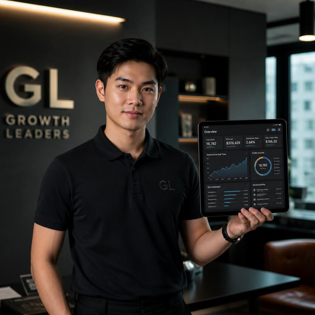 GL analyst presenting performance